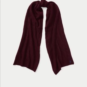 Ralph Lauren wool & cashmere scarf with tags